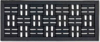 Obrázek produktu pro Astra Exteriérová rohožka DYNAMIC RILLS černá 25 x 60 cm