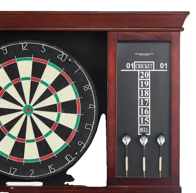 Produktbild von Dartboard, Schrank-Set, vollständiges Zubehör, schwarz