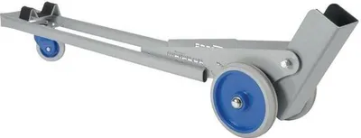 A product shot of a door transport and assembly trolley.