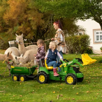 Produktbild von rolly toys Halfpipe John Deere Rundmuldenkipper, Maße: 89x45x43 cm; 12 216 5