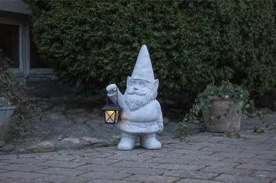 Produktbild von Star Trading Gnomy, Außen-Bodenbeleuchtung, Grau, Garten, Dämmerungssensor, 1 Glühbirne(n), LED