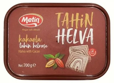 Zdjęcie produktu dla Chałwa Turecka Metin 700G Z Kakao Oryginalny Przysmak Turcji