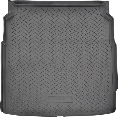 Image de Tapis De Coffre en Caoutchouc TPE Pour BMW 5 Series F10 2010-2016 4 Portes Sedan 4pcs, Bord Haut, Noir, Antidérapant, Toutes Saisons