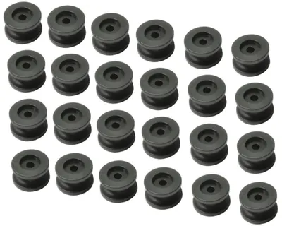 Produktbild von 24 Stück - Rundknopf für 6 - 8 mm Expanderseil - Planenknopf