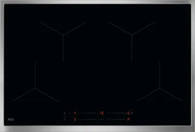Immagine prodotto di AEG OIO84A00XB 5000 Induction / Piano cottura a induzione autonomo / Piano cottura²Coperchio / 80 cm