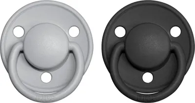 Obrázek produktu pro BIBS De Lux dudlíky z přírodního kaučuku 2 ks vel. 2 Cloud / Black