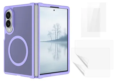 Immagine prodotto di Custodia MagSafe + 2 protezioni in vetro temperato + 2 pellicole protettive per Samsung Galaxy Z Fold8 5G