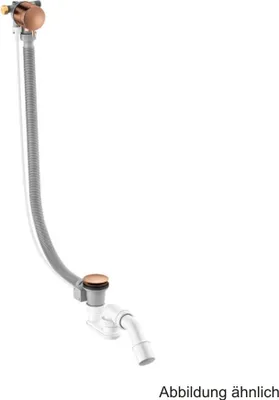 Produktbild von Damixa Badewannenablauf mit Überlauf und Wassereinlauf, "Kupfer geb.", 2389087