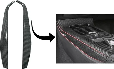 Immagine prodotto di Pellicola in carbonio per rivestimento laterale della console per Mercedes W177 V177 18+-.