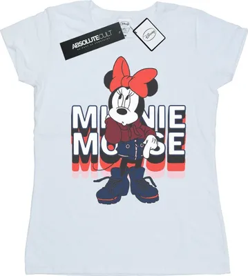 Produktbild von Disney - "In Hoodie" T-Shirt für Damen BI51606 (XXL) (Weiß)