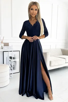 Produktbild von Numoco Formelle Frauenkleider Amber granat L
