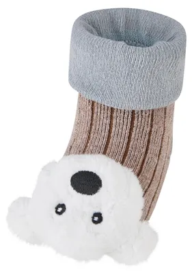 Produktbild von Sterntaler Baby Rasselsocken Eisbär