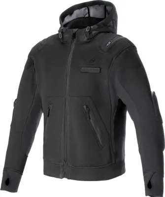 Produktbild von Alpinestars Moflow Air Tech Motorrad Zip Hoodie, schwarz, 3XL