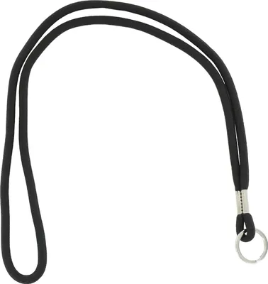 Produktbild von Schlüsselanhänger Hals Schlüsselband Premium – Robust Lanyard Schwarz 46 cm