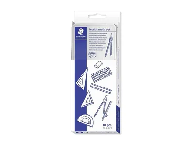 Image de STAEDTLER mathematische Instrumente Geometrie-Set 10tlg.