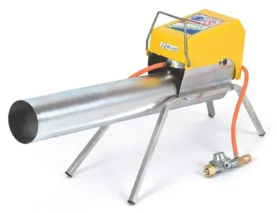 Image de Canon à Gaz 1 Tube - 7,265 kg - Idéal pour Chantiers et Bricolage - Fiable - D-Work