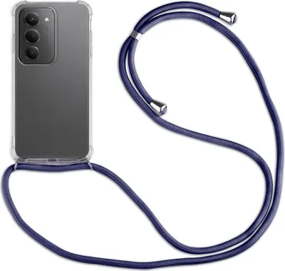 Produktbild von Handykett für Xiaomi Redmi 15 4G /5G (171 cm) Hülle mit Kordel Handyhülle mit Band in Blau