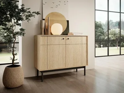 Produktbild von Zweitürige Kommode FIBI - linea Eiche