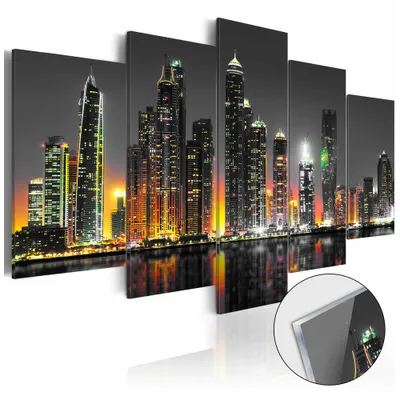 Produktbild von Artgeist Acrylglasbild - Desertic City [Glass]