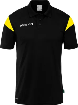 Produktbild von Uhlsport Squad 27 Polo Shirt - schwarz/limonengelb, Größe:128