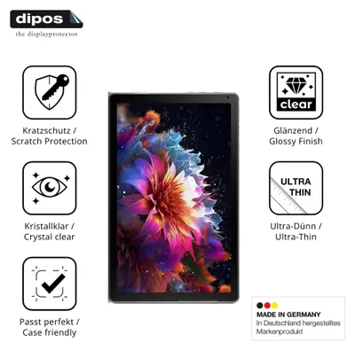 Produktbild von 2x Schutzfolie für Laptok KB1001 10.1 klar Displayschutzfolie Folie Display Schutz dipos