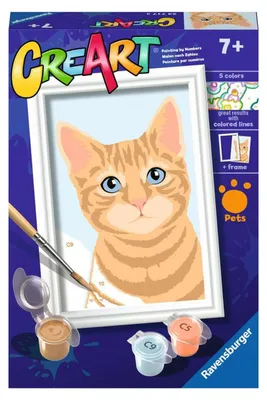 Obrázek produktu pro Ravensburger CreArt Orange Tabby
