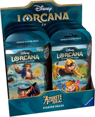 Produktbild von Lorcana Azurite Sea: 2 Starter Deck Set