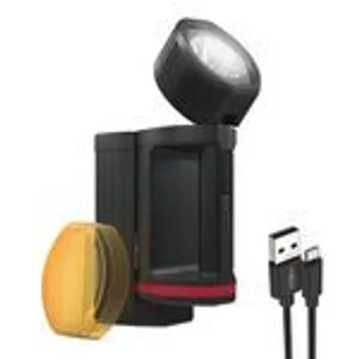 Produktbild von ANSMANN HS5R LED-Akku-Handscheinwerfer 400 Lumen dimmbar & aufladbar via USB