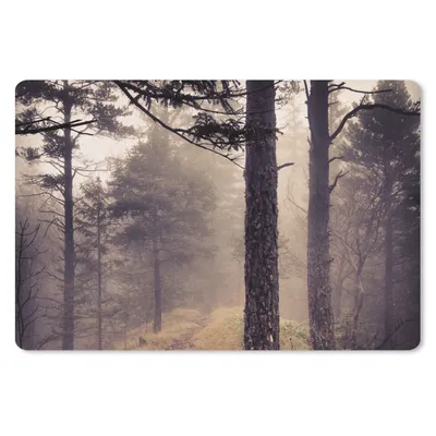 Produktbild von MuchoWow® Mauspad Mousepad Nebel - Herbstdekoration - Natur - Wald 27x18 cm - Mousepads - Maus Mat - Pad - Mausunterlage - Büroartikel - Desk Matten