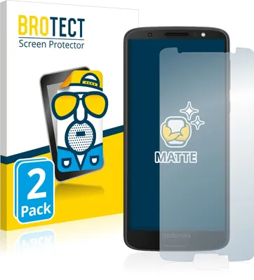 Produktbild von 2x BROTECT Schutzfolie für Motorola Moto G6 Displayschutz Displayschutzfolie Folie Matt Entspiegelungsfolie