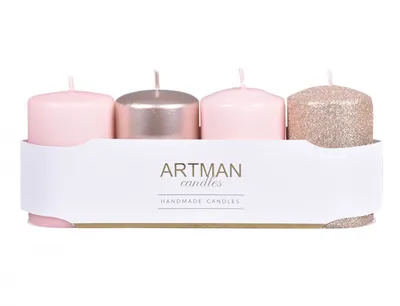 Zdjęcie produktu dla Nohel Garden świeca adwentowa WAR mix d6x10cm 4szt