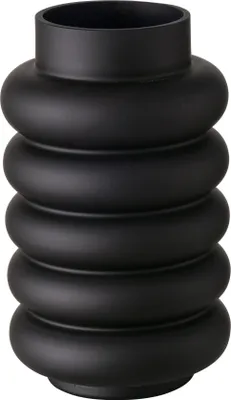 Immagine prodotto di Vaso in vetro RIBBO, nero