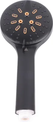 Produktbild von Schwarzer Duschkopf, moderner, schlichter Stil, Handbrausekopf, Duschkopf für Badezimmer