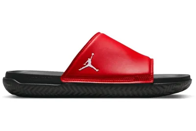 Produktbild von Jordan Play Slide uni flip-flops schwarz und rot 41