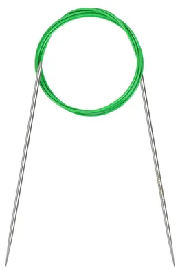 Obrázek produktu pro Kulatá pletací jehlice, 2,5 mm, délka 120 cm, nerezová ocel s flexibilním kabelem