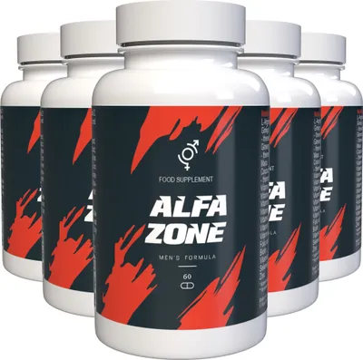 Obrázok produktu pre Alfazone - 300 Kapsúl (5x 60 Kapsúl), Balenie po 5