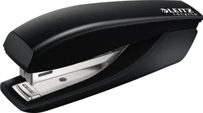 Produktbild von Leitz NeXXt 56170095, 10 Blätter, Schwarz, Standard-Clinch, P2, Kunststoff, 80 g/m²