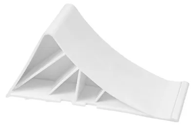 Obrázok produktu pre Dönges klin pre kolesá, pre zaťaženie náprav do 1,6 t, plast, biely Farba: biela
