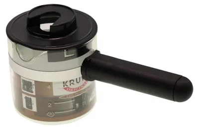 Produktbild von Glaskrug Espresso Mini schwarz