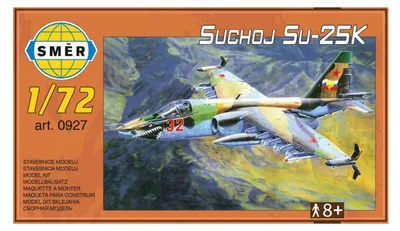 Obrázek produktu pro Model Suchoj Su-25K 21x20cm v krabici 25x14x4,5cm