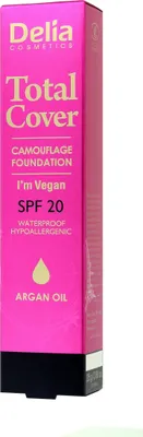 Obrázok produktu pre Delia Total Cover 54 Foundation - krycí, dlhotrvajúci