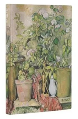 Immagine prodotto di Calendario annuale 2027: Vasi in terracotta e fiori di Cézanne. Panoramica giornaliera (formato midi)
