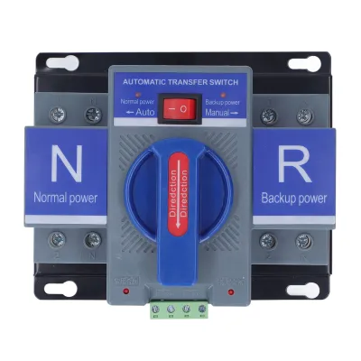 Immagine prodotto di Interruttore di trasferimento automatico a doppia potenza, interruttore di trasferimento automatico a doppia potenza 230V, interruttore di trasferimento automatico a doppia potenza 2P, mini interruttore di trasferimento automatico a doppia potenza, interruttore di commutazione automatico a doppia potenza, interruttore di commutazione del generatore