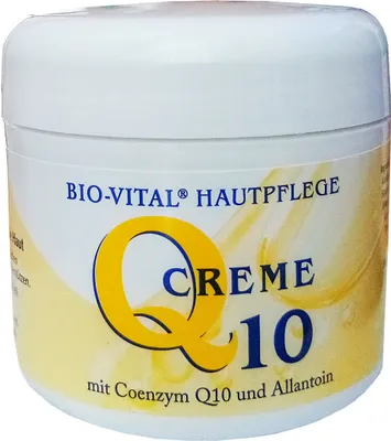 Produktbild von BIO-VITAL Hautpflege Q10 Creme 125ml Coezym Allantoin ALPENHOF Anti-Aging Hautcreme Balsam Gesichtcreme Hals Dekolleté