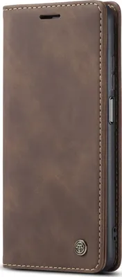 Produktbild von Caseme 013  Xiaomi Mi 10T Pro Hülle Klapphülle Geldbörse - Braun