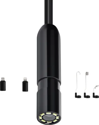 Produktbild von SucceBuy Endoskopkamera 1920P HD Inspektionsgerät für Android & iOS mit 3m Kabel