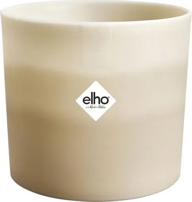 Productafbeelding van Colour gradient rond 18 cm zandsteen beige bloempot elho