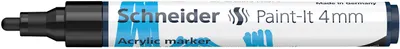 Obrázok produktu pre Schneider akrylový popisovač Paint-It 320 4 mm čierny