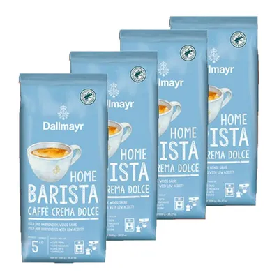 Produktbild von Dallmayr - Home Barista Caffè Crema Dolce Bohnen - 4x 1kg