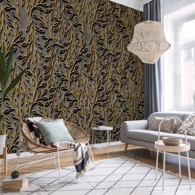 Produktbild von Vlies Fototapete - Golden Decorations 250x175 cm Muster b-A-0684-a-a